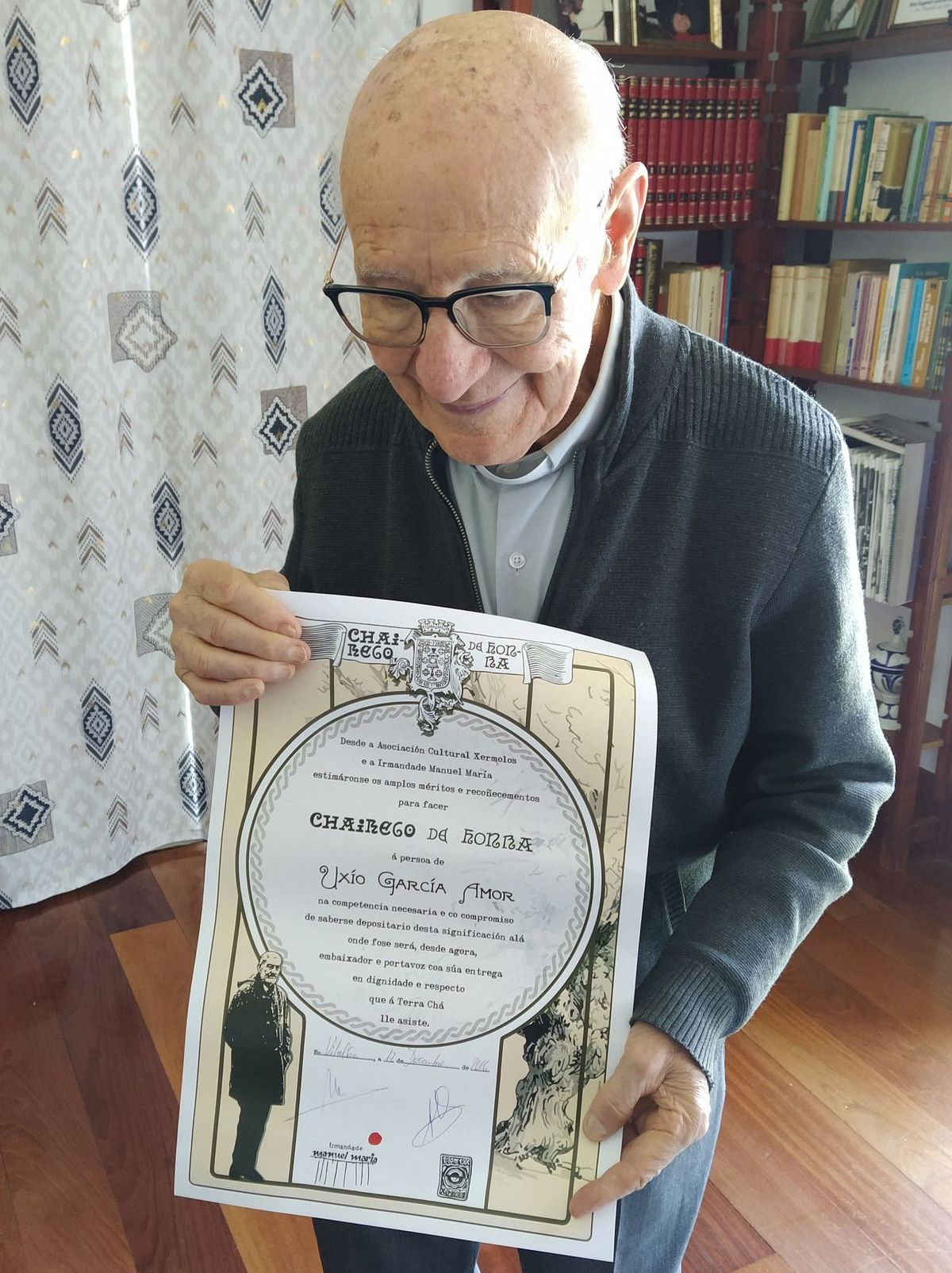 Chairego de Honra. Xermolos e Irmandade Manuel María (17/12/2016)