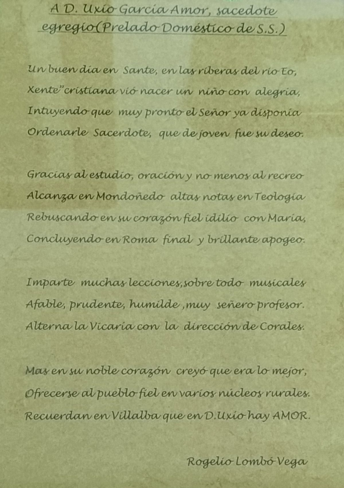 De Rogelio Lombó Vega