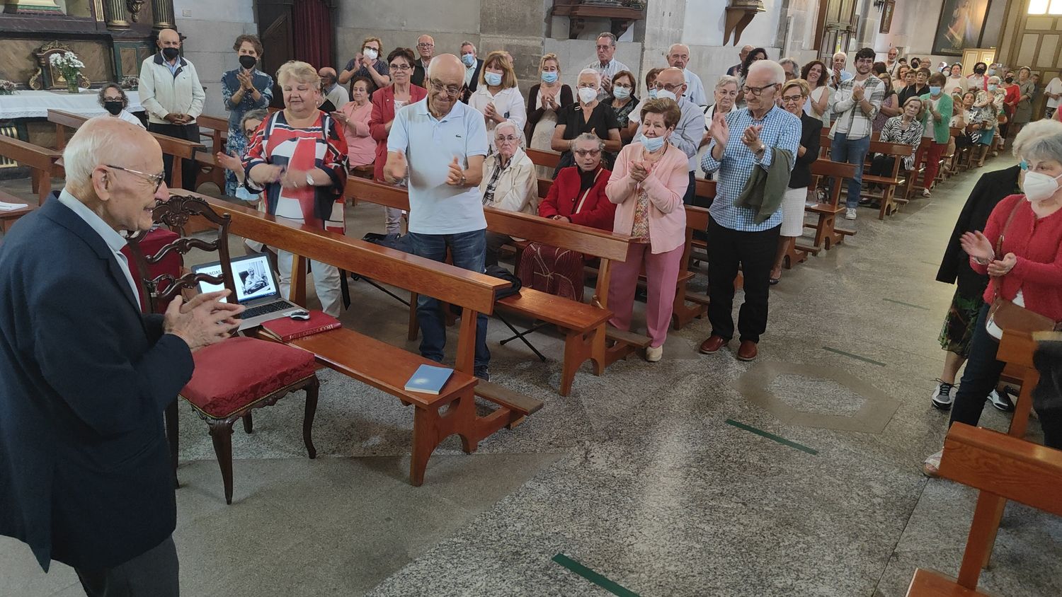 Homenaxe a Don Uxío en Vilalba (21/08/2022)